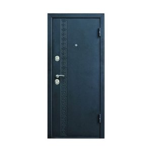 Дверь входная металлическая Дверной континент Трио Орех правая 960х2060 мм
