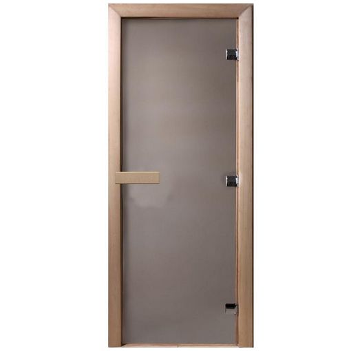 Дверь для бани Doorwood DW00027 800х2000 мм Сатин