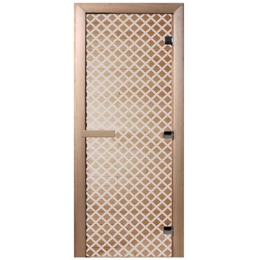Дверь для бани Doorwood DW00981 800х2000 мм прозрачная Мираж
