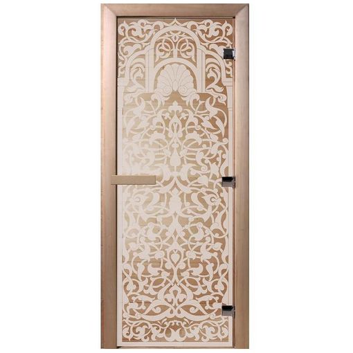 Дверь для бани Doorwood DW01001 700х1900 мм прозрачная Флоренция
