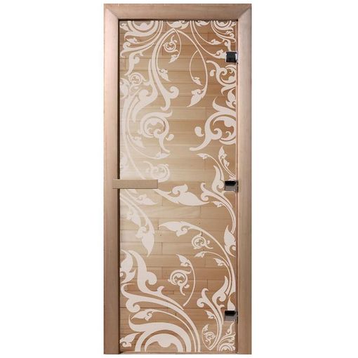 Дверь для бани Doorwood DW01041 700х1900 мм прозрачная Венеция