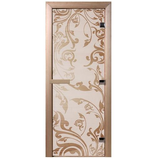 Дверь для бани Doorwood DW01043 800х2000 мм сатин Венеция