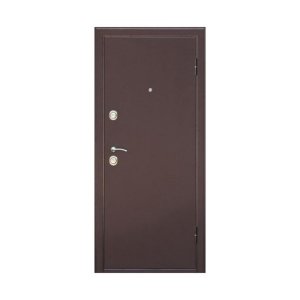 Дверь входная металлическая Дверной континент Интерио Светлый Орех правая 960х2060 мм