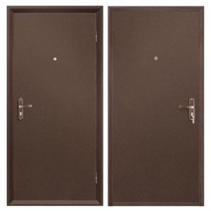 Дверь входная металлическая Промет Б2 Профи Антик Медный 950x2050 мм правая