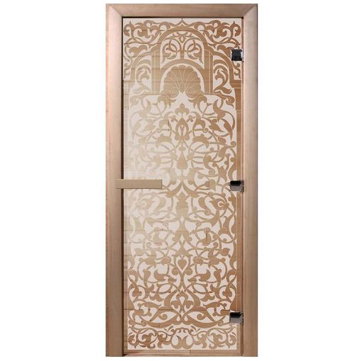 Дверь для бани Doorwood DW01324 700х1900 мм сатин Флоренция