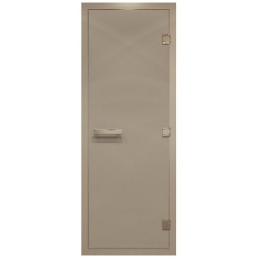 Дверь для хамама стеклянная DoorWood DW00800 Сатин 800х2000 мм