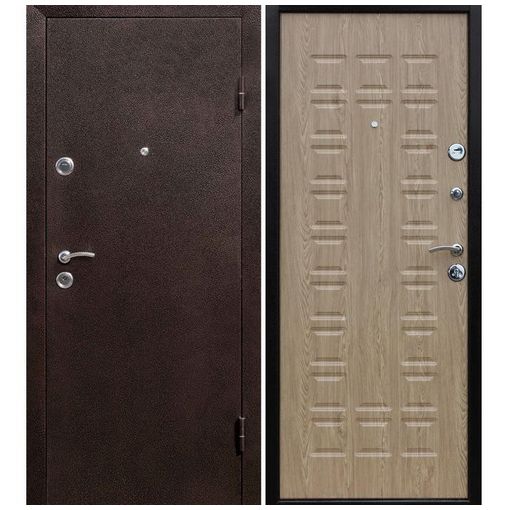 Дверь входная металлическая Йошкар Карпатская ель 860х2060 мм правая металл и МДФ 8 мм