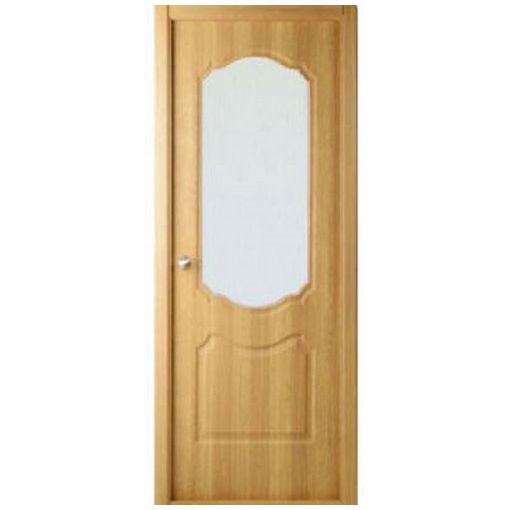 Дверное полотно Belwooddoors Перфекта со стеклом Диамант Дуб Английский