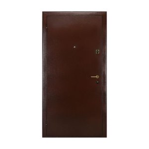 Дверь входная металлическая Бульдорс 24 Б Венге Конго левая 2050х860 мм
