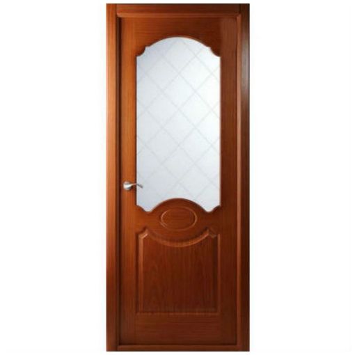 Дверное полотно Belwooddoors Милан со стеклом мателюкс Шпон Кедр